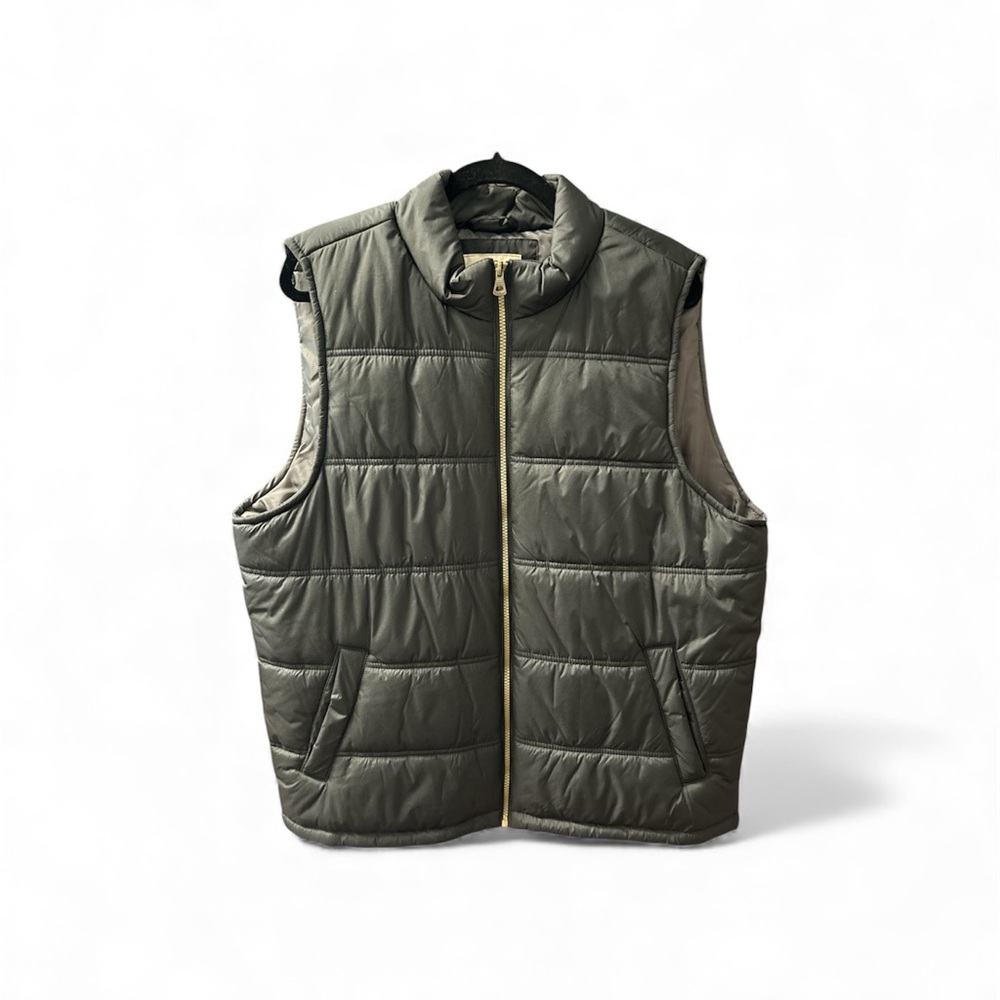 Weatherproof Men's Black Quilted Vest